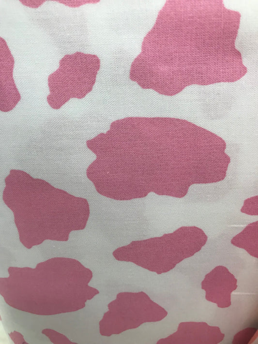 Pink Cow Print Saddle Slinky